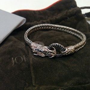 John Hardy Black Sapphire Naga Bracelet